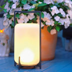 Black Twilight Lantern Table Lamp Table lamp