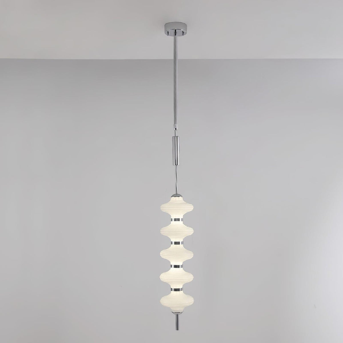 Blair Pendant Light ∅ 7.1″ x H 27.6″ / Dia 18cm x H 70cm / Chrome / Cool Light Pendant light