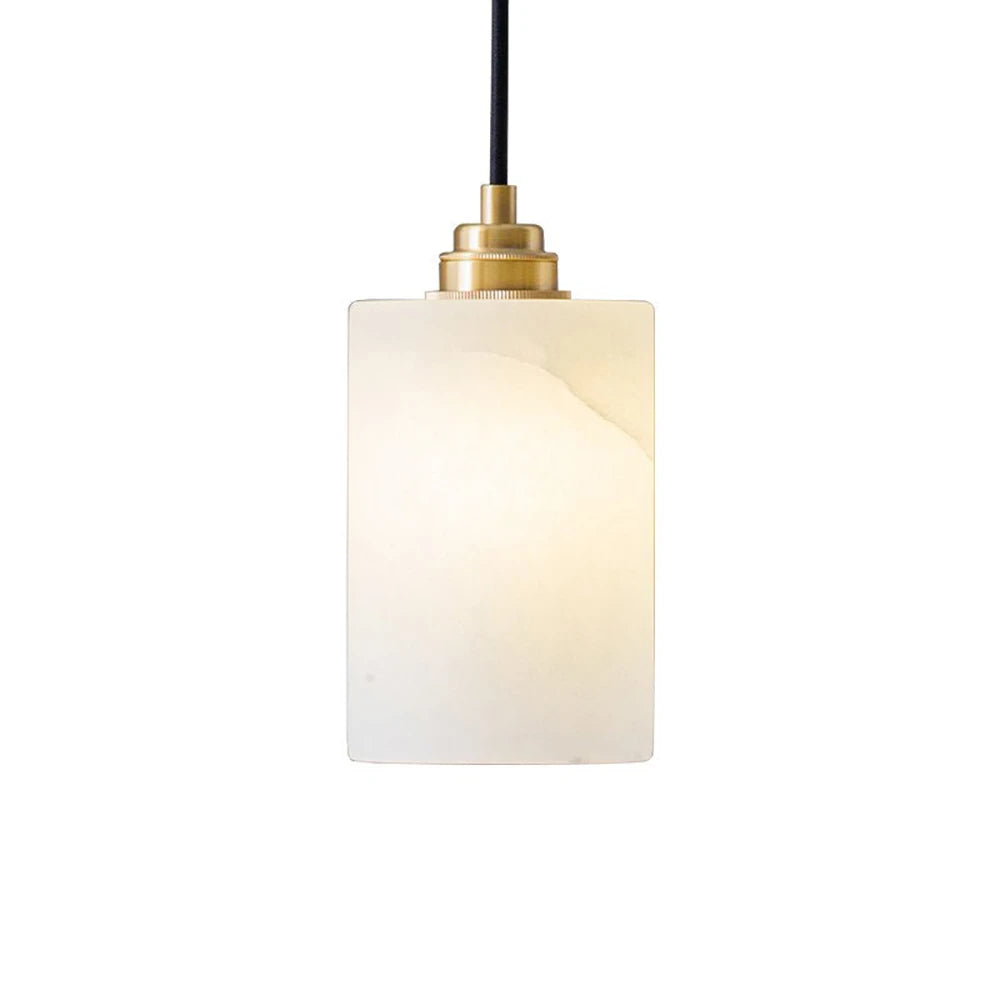 Blocavelle Alabaster Block Spiral Chandelier