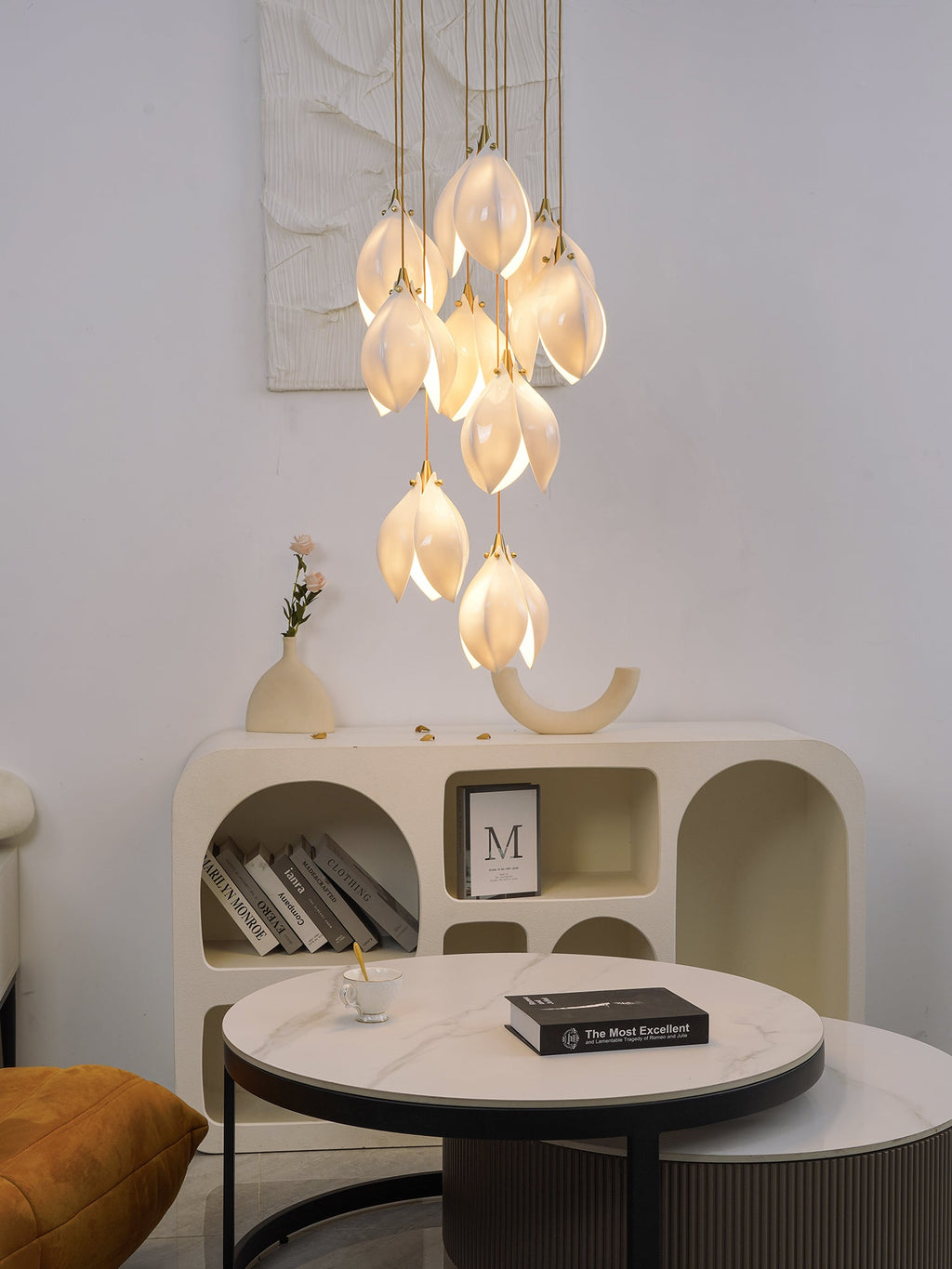 Ceramic Flower Pendant Light Pendant light