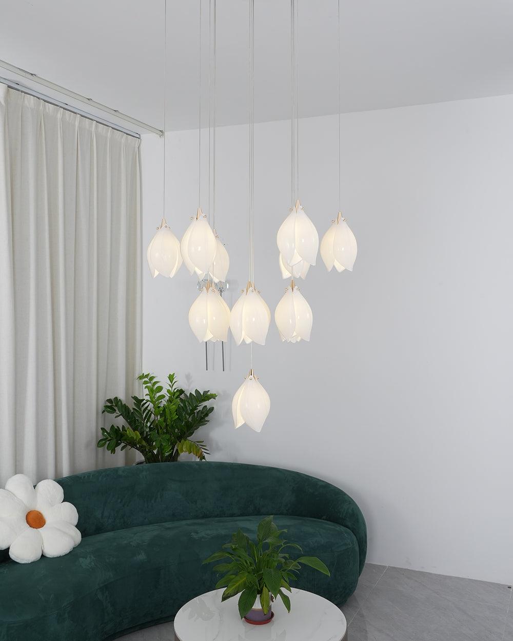 Ceramic Flower Pendant Light Pendant light