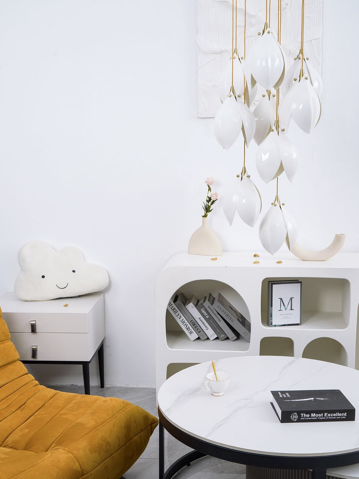 Ceramic Flower Pendant Light Pendant light