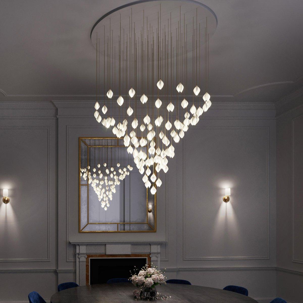 Ceramic Flower Pendant Light Pendant light