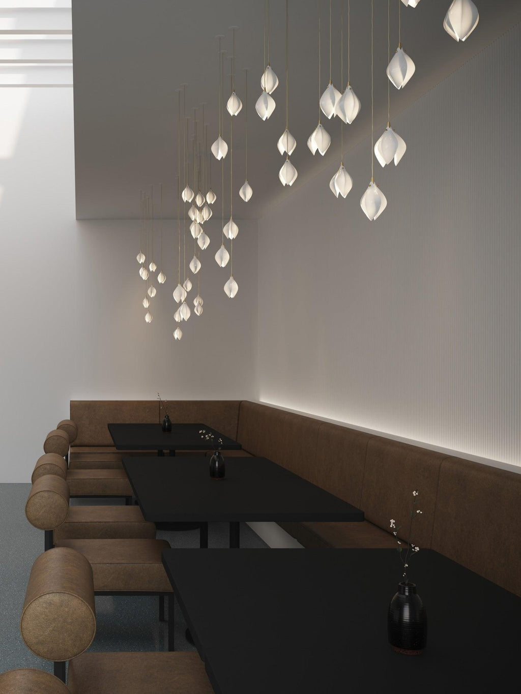 Ceramic Flower Pendant Light Pendant light