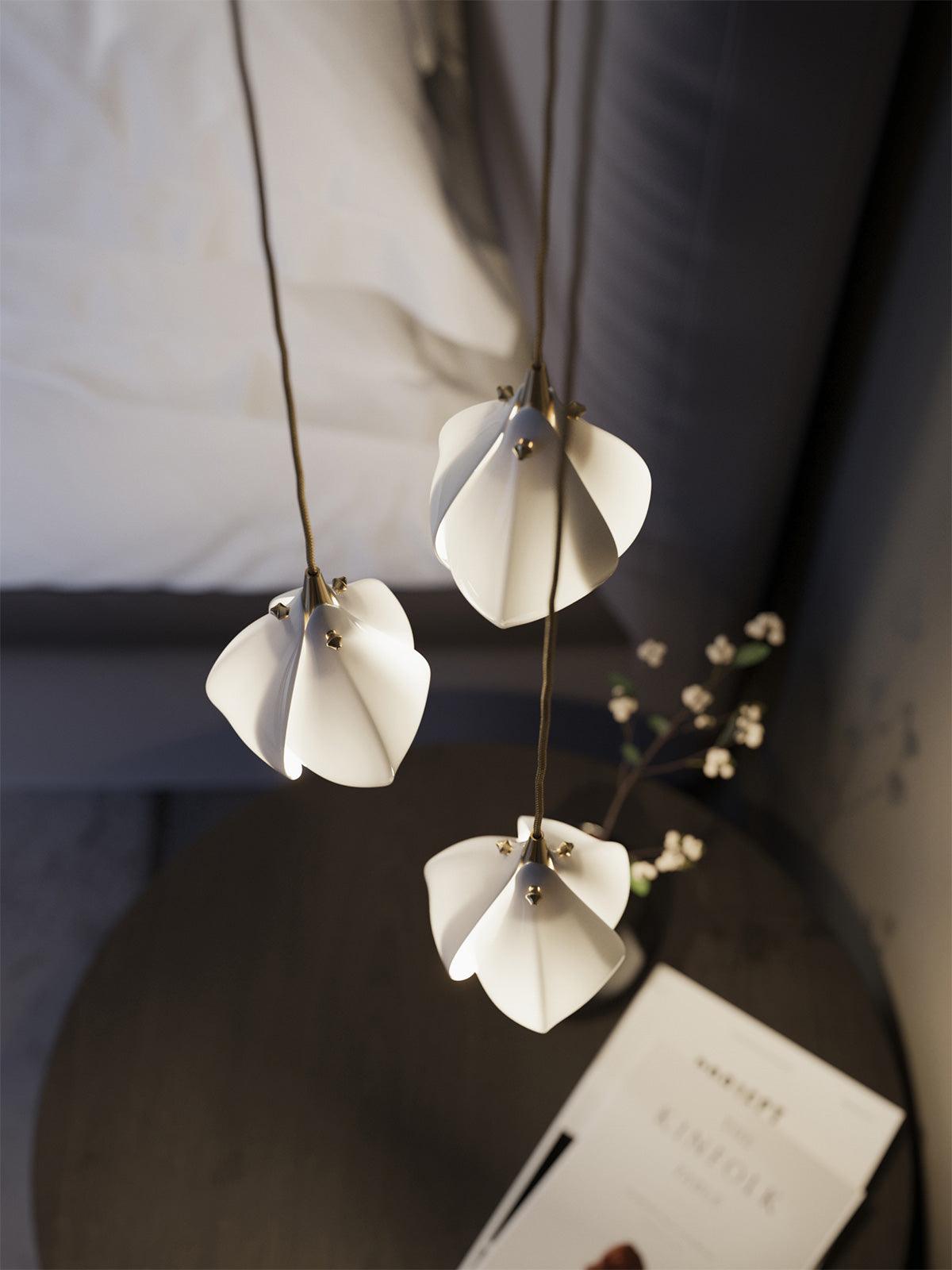 Ceramic Flower Pendant Light Pendant light