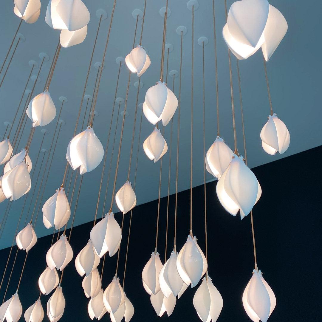 Ceramic Flower Pendant Light Pendant light