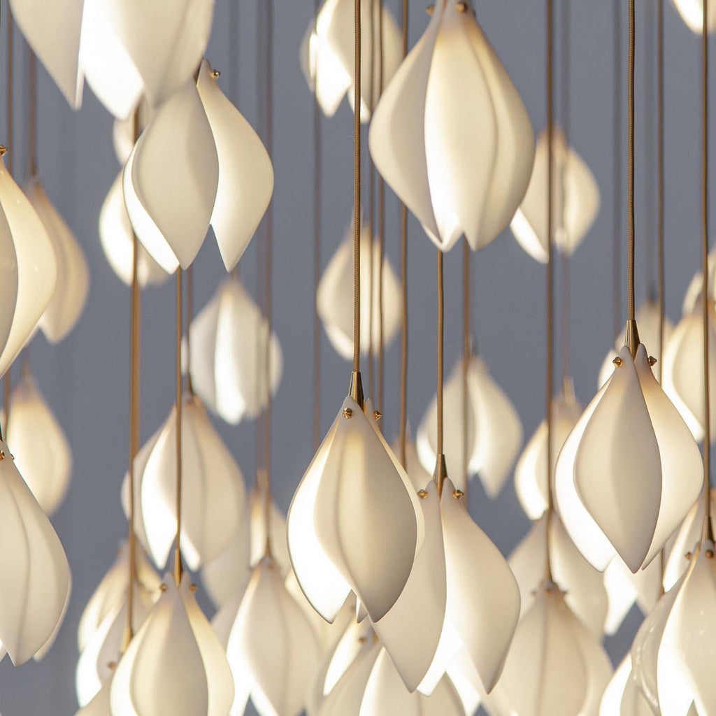 Ceramic Flower Pendant Light Pendant light