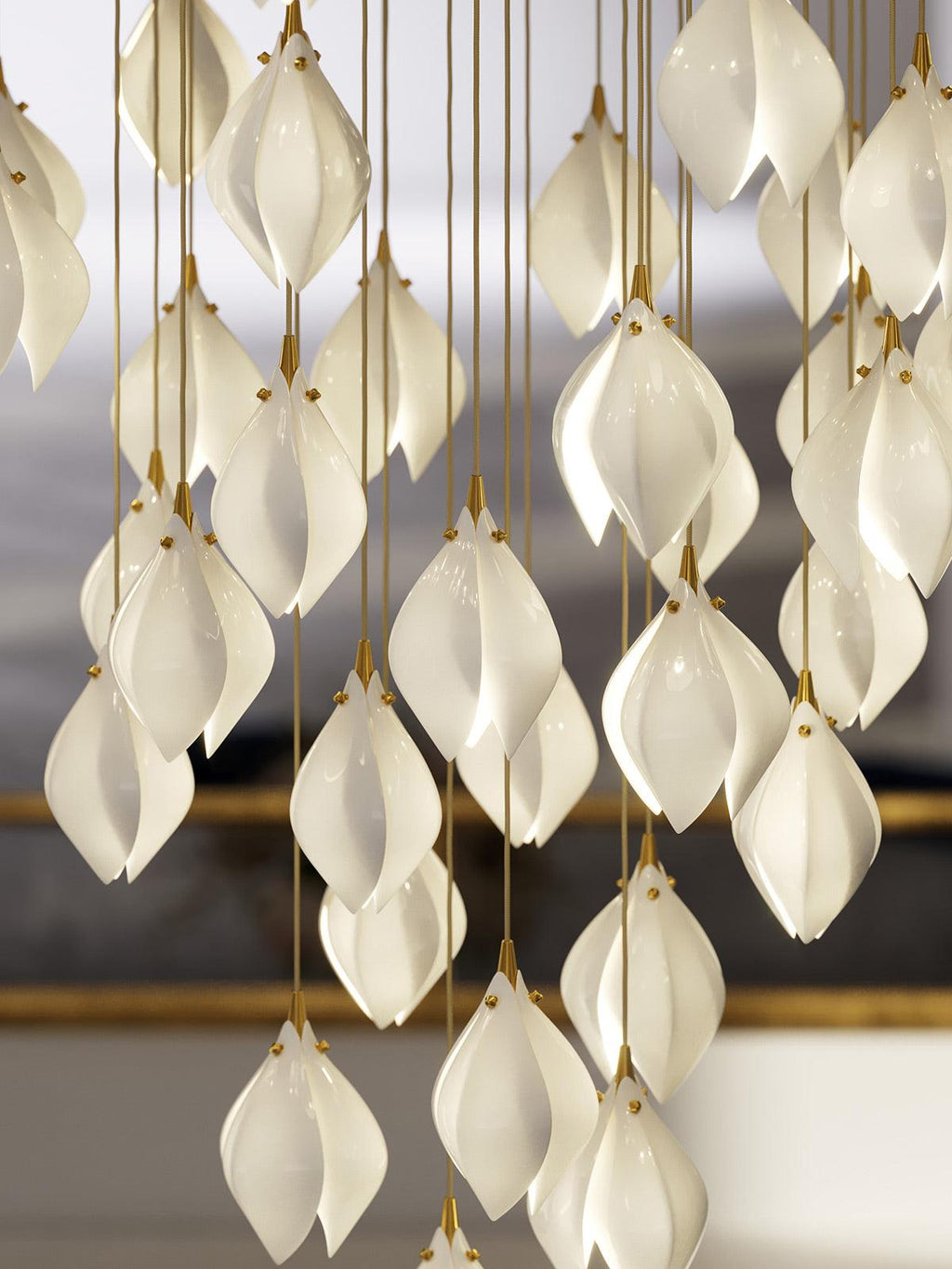 Ceramic Flower Pendant Light Pendant light