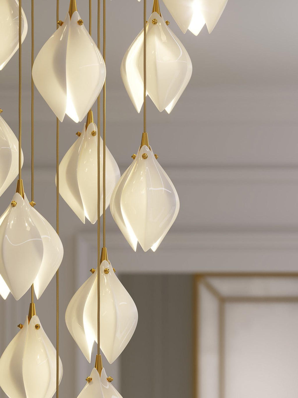 Ceramic Flower Pendant Light Pendant light