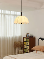 Blossom Fabric Pendant Light ∅ 21.7″ x H 10.6″ / Dia 55cm x H 27cm / Beige Pendant light