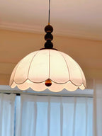 Blossom Fabric Pendant Light ∅ 21.7″ x H 10.6″ / Dia 55cm x H 27cm / Beige Pendant light