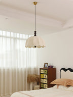 Blossom Fabric Pendant Light ∅ 21.7″ x H 10.6″ / Dia 55cm x H 27cm / Beige Pendant light