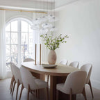 Blown Glass Mesh Pendant Light 1001 Pendant light