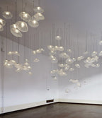 Blown Glass Mesh Pendant Light 1001 Pendant light