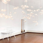 Blown Glass Mesh Pendant Light 1001 Pendant light