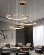 Blue Butterfly Chandelier Chandelier