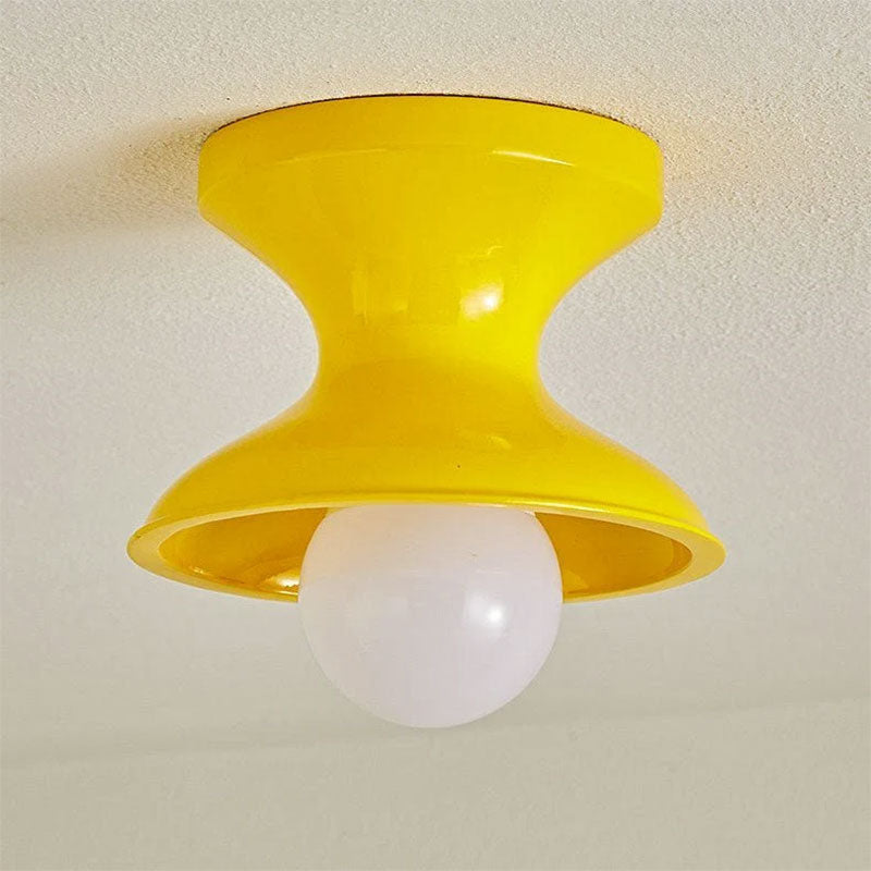 Bobbin Resin Flush Mount Light