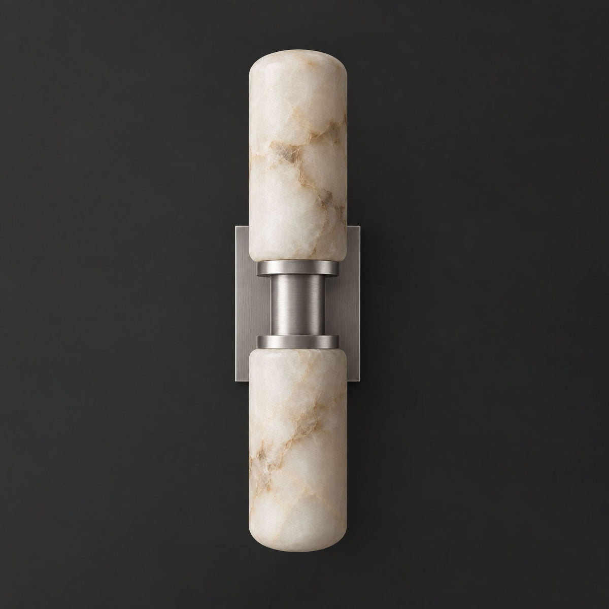 Bobbin Alabaster Wall Sconce