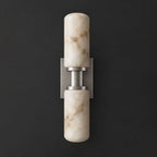 Bobbin Alabaster Wall Sconce
