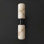 Bobbin Alabaster Wall Sconce