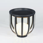 Bols Garden Outdoor Lamp ∅ 21.7″ x H 21.3″ / Dia 55cm x H 54cm / Black / Warm Light Floor lamp