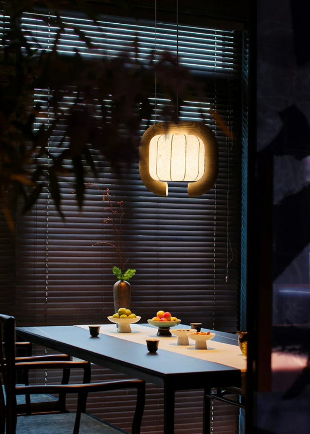 Bough Fluted Paper Pendant Lamp