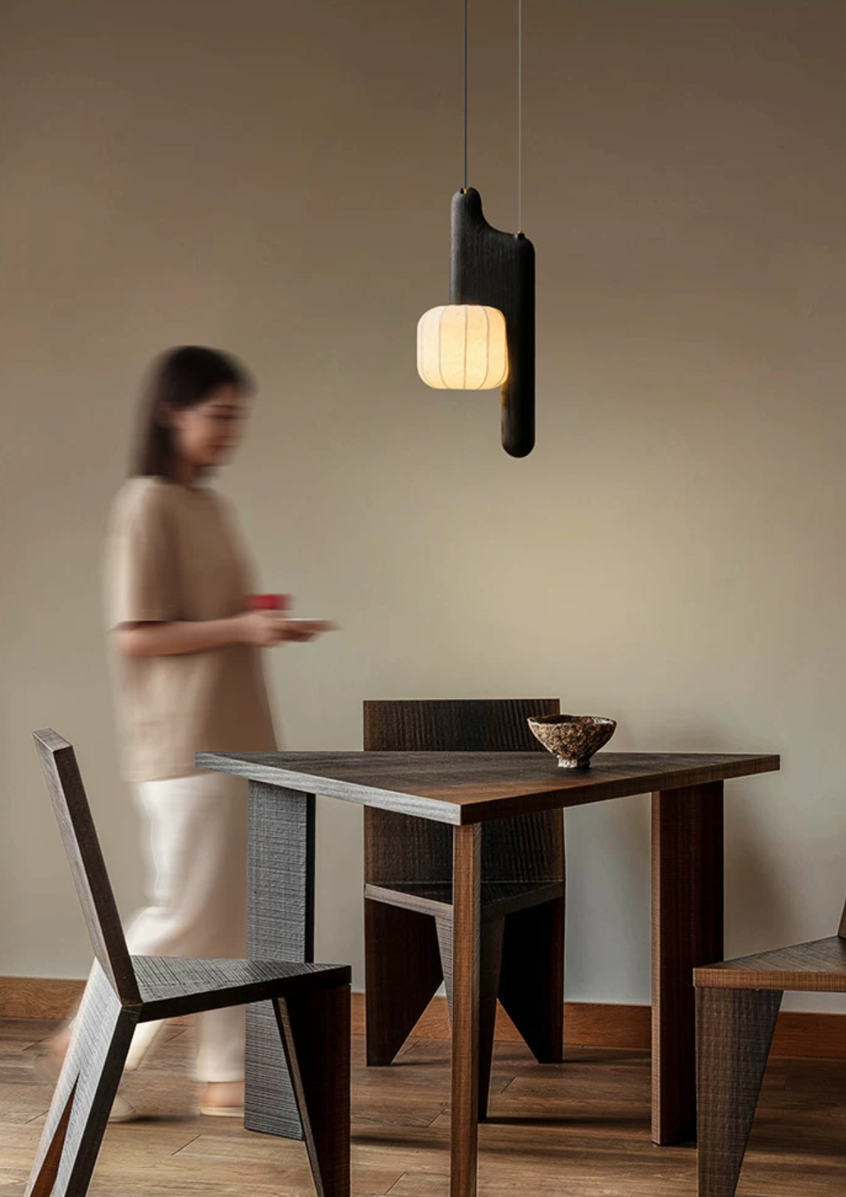 Bough Fluted Paper Pendant Lamp