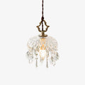 Bowl Shade Pendant Lamp ? 5.9″ x H 7.9″ / Dia 15cm x H 20cm / Brass + Clear Pendant light