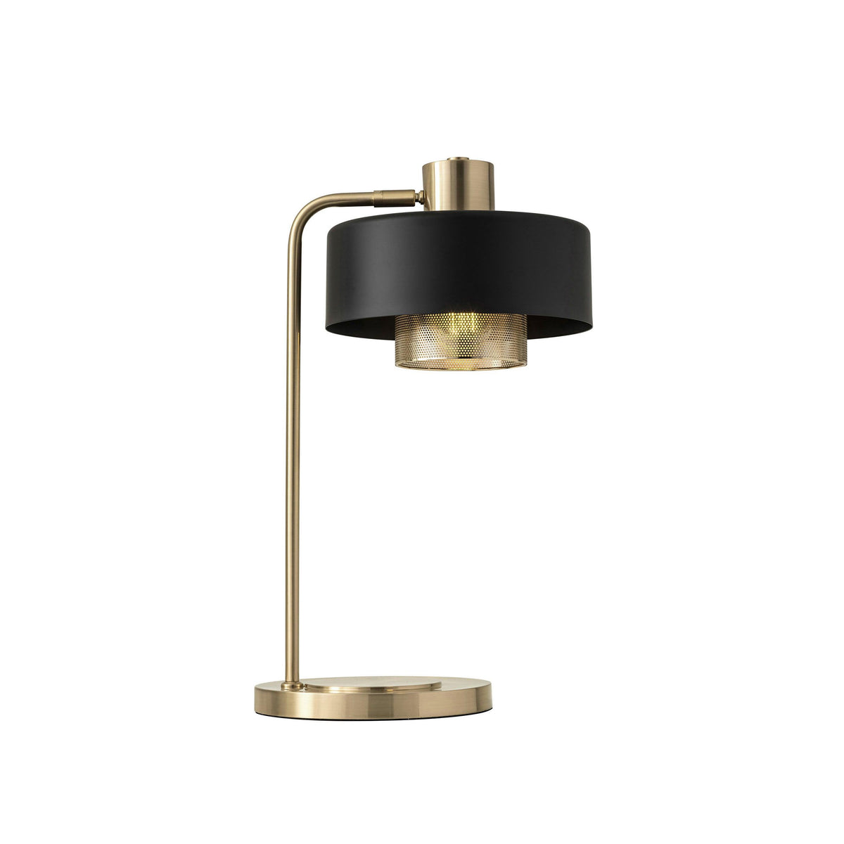 Bradbury Table Lamp ∅ 13.8″ x H 19.7″ / Dia 35cm x H 50cm / Copper + Black / US plug Table lamp