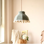 Bramble Check Pendant Light