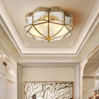 Brass Domed Flush Ceiling Lamp Ceiling lamp