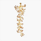 Brass Maple Branch Chandelier Chandelier