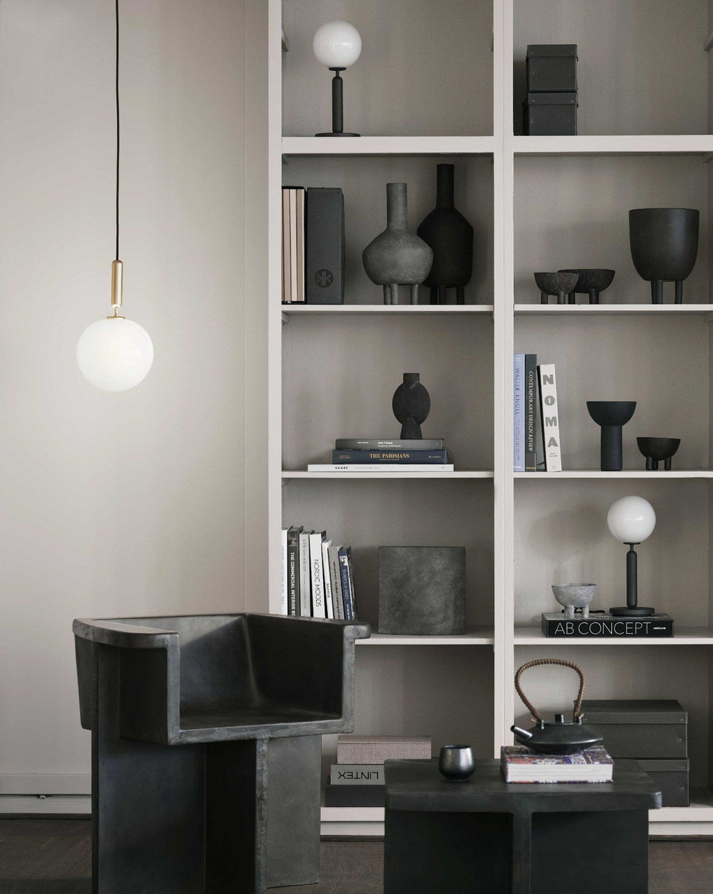 Scandiluxe Brass Pendant Swag Light