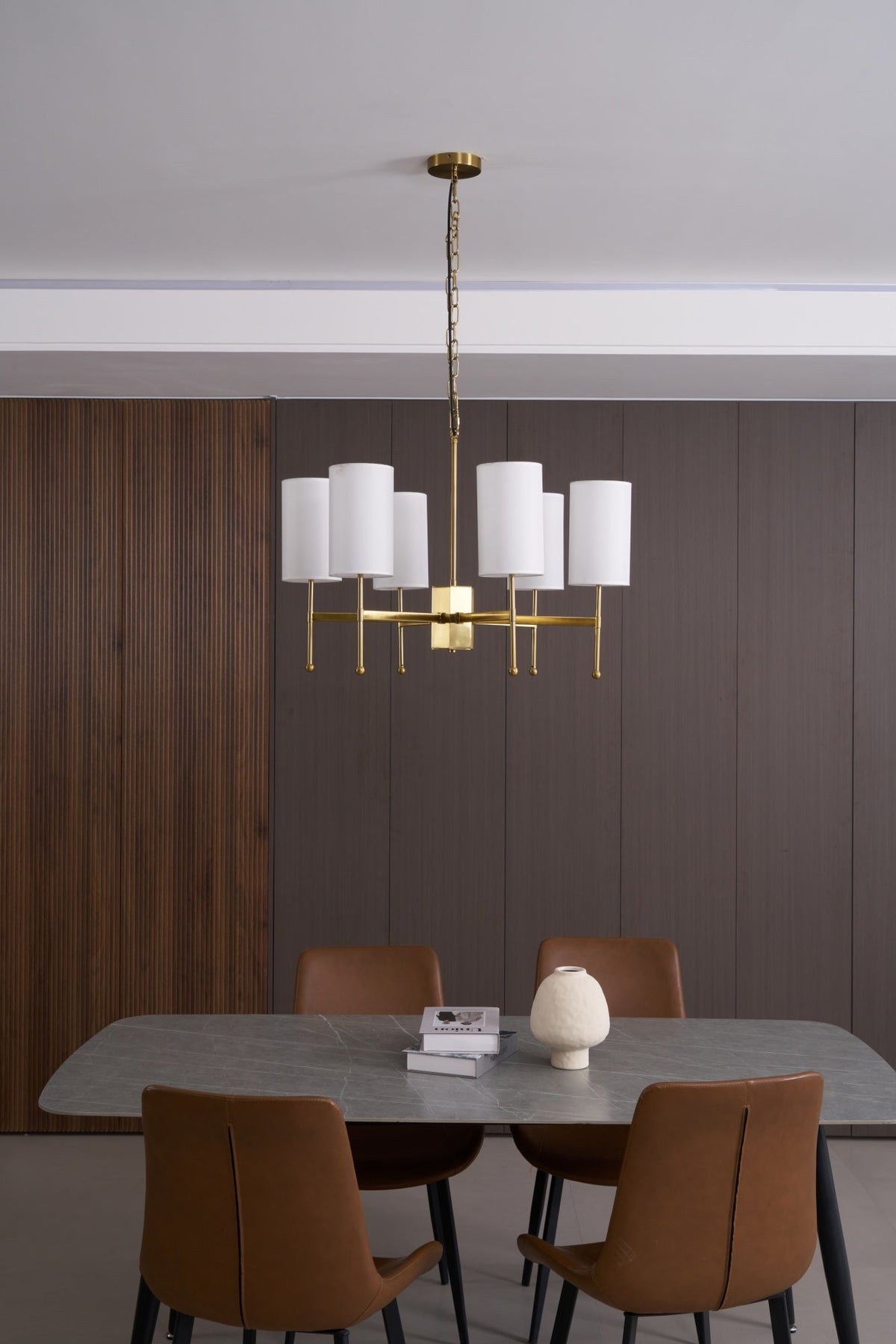 Brilliancess Brass Chandelier