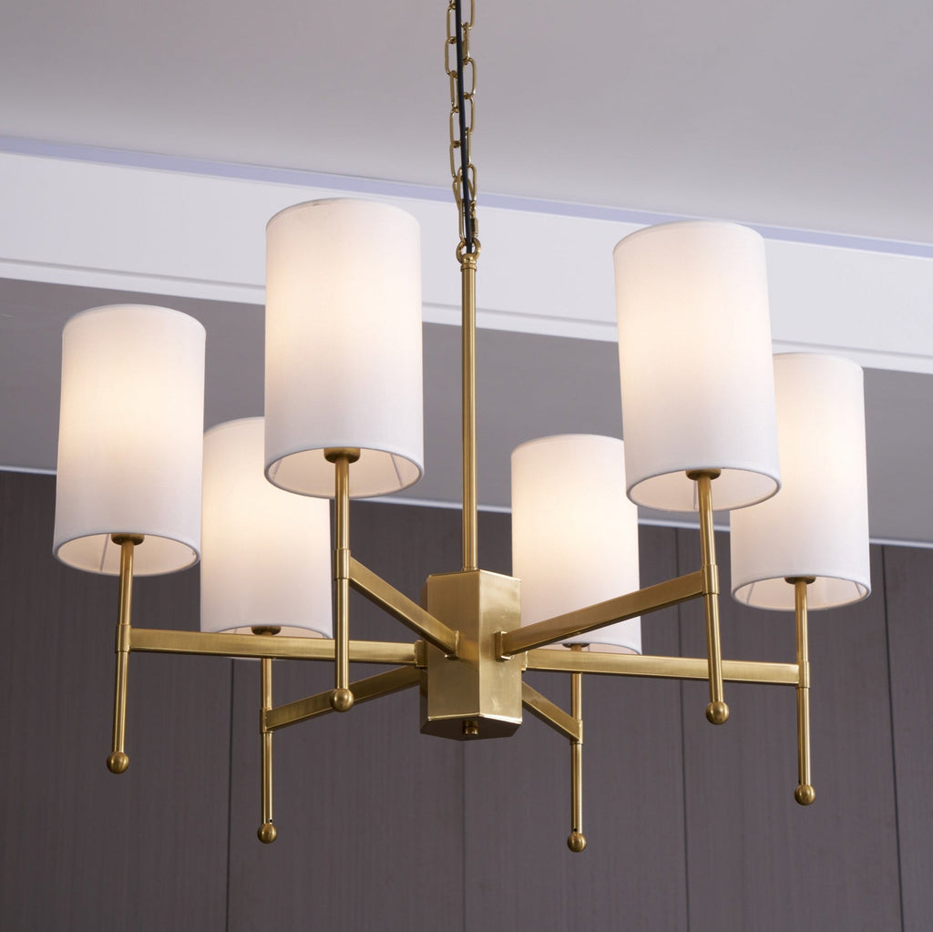Brilliancess Brass Chandelier