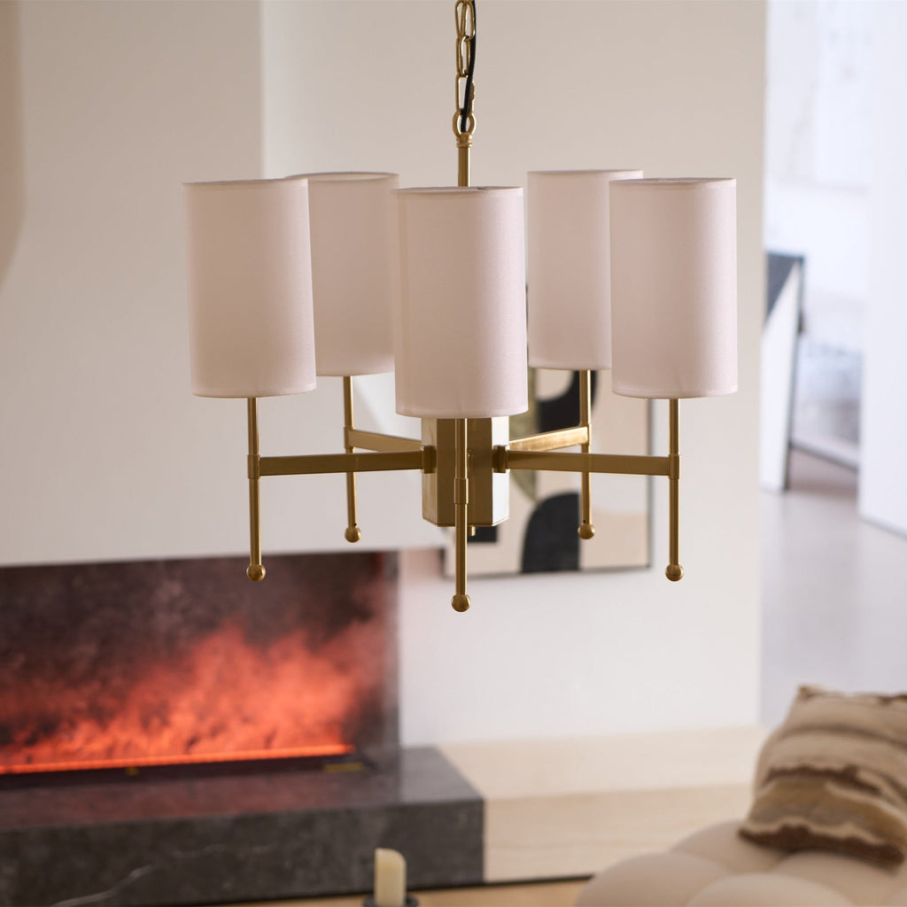 Brilliancess Brass Chandelier