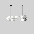 Bubble Holly Island Pendant Lamp 18 heads ∅ 47.2″ x W 11.8″ x H 11.8″ / Anthracite grey Pendant light