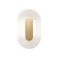 Button Wall Lamp ∅ 7.1″ x H 11.8″ / Dia 18cm x H 30cm / Gold / Warm White Wall lamp