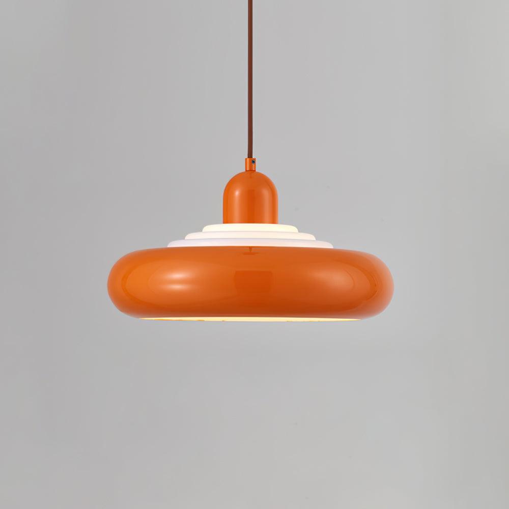Cabras Pendant Lamp ∅ 14.2″ x H 7.9″ / Dia 36cm x H 20cm / Orange Pendant light