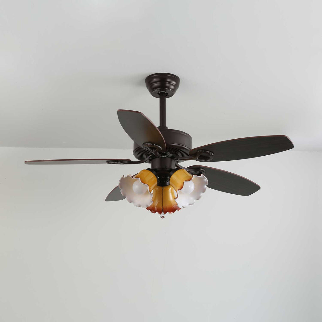 Calantha Bloom Ceiling Fan Light