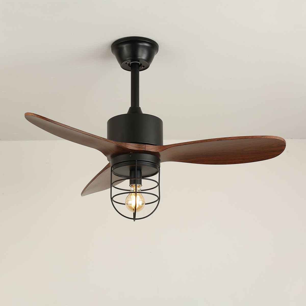 Caldor Industrial Ceiling Fan Light