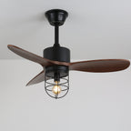 Caldor Industrial Ceiling Fan Light