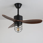 Caldor Industrial Ceiling Fan Light