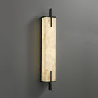 Calliope Wall Sconce ? 4.7″ x H 23.6″ / Dia 12cm x H 60cm / White + Black / Warm Light Wall lamp
