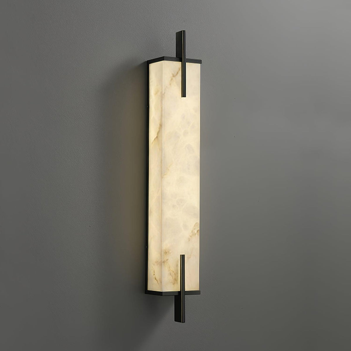 Calliope Wall Sconce ? 4.7″ x H 23.6″ / Dia 12cm x H 60cm / White + Black / Warm Light Wall lamp