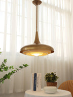 Blossom Pendant Light ∅ 17.7″ x H 11.8″ / Dia 45cm x H 30cm / Gold & Creamy yellow Pendant light