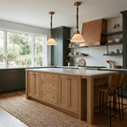 Camden Leather Strap Alabaster Pendant Lamp