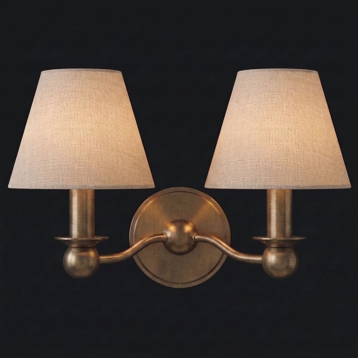 Camden Fabric Wall Sconce