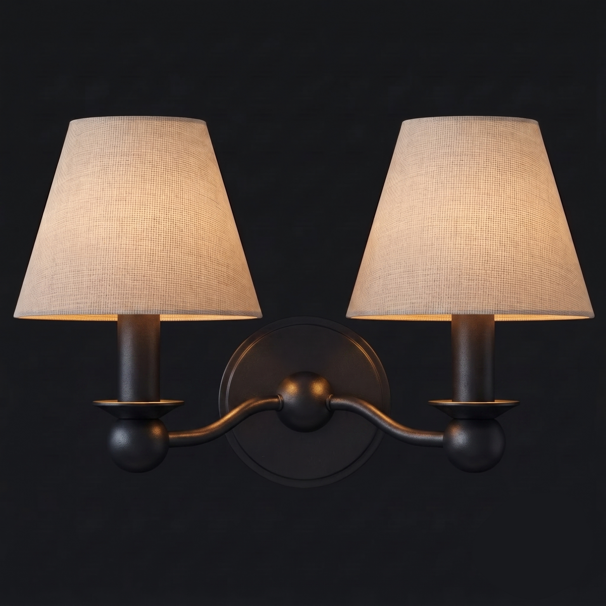 Camden Fabric Wall Sconce