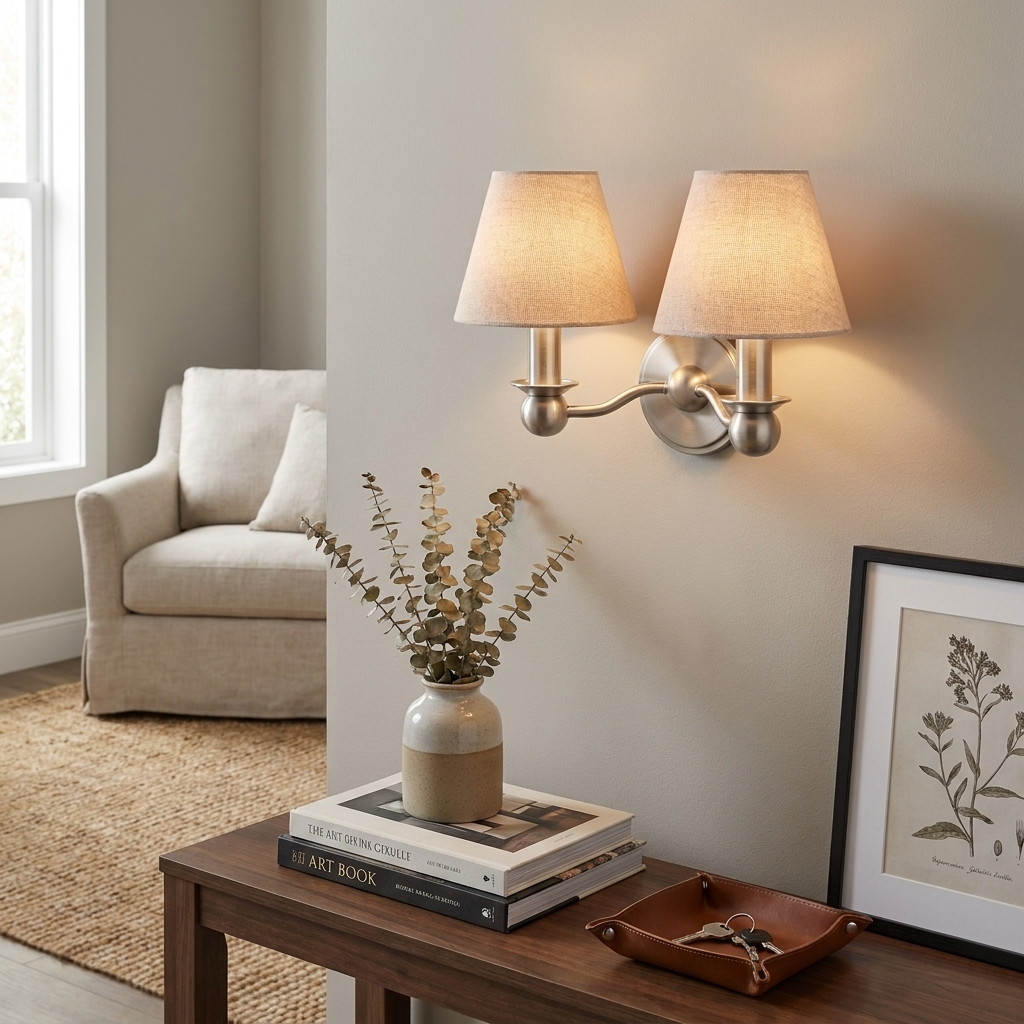 Camden Fabric Wall Sconce